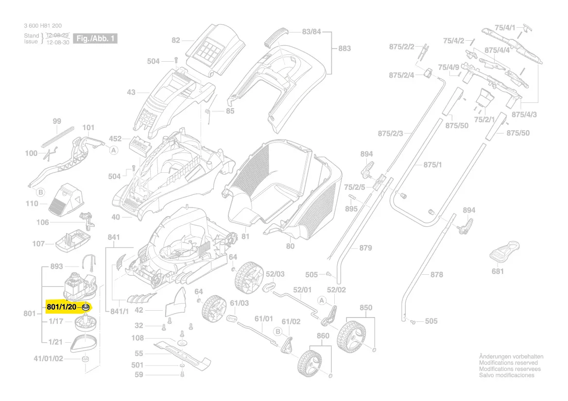 Palier réf. F 016 L64 594 BOSCH